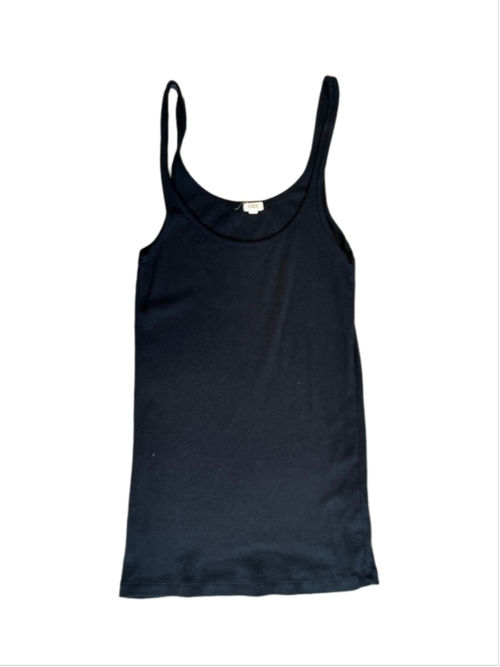 J. Crew Simple Black Tank Top